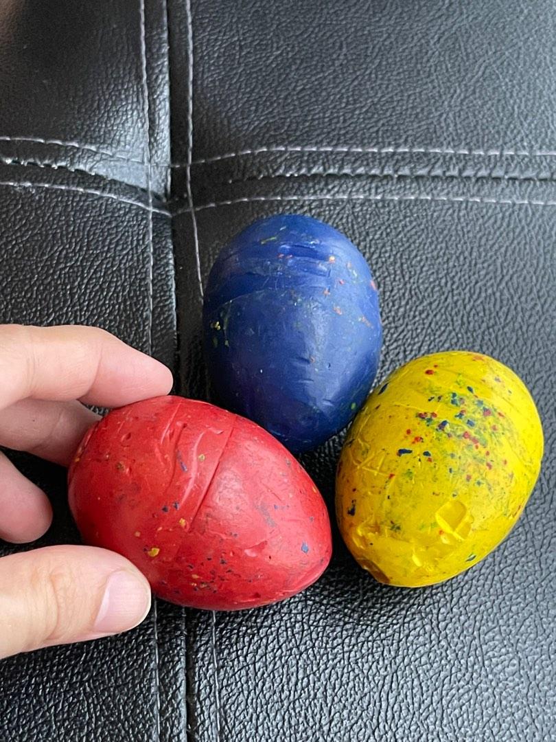 Crayola egg shaped crayons, Babies & Kids, Infant Playtime on Carousell