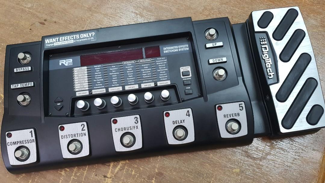 DIGITECH RP500, Hobbies & Toys, Music & Media, Music Accessories on Carousell