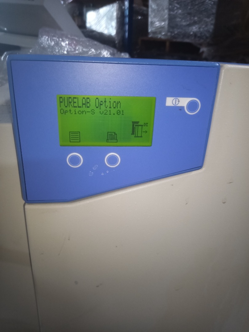 ELGA Purelab OPTION-S 7 Water purification unit v21.01 Stock Clearance ...