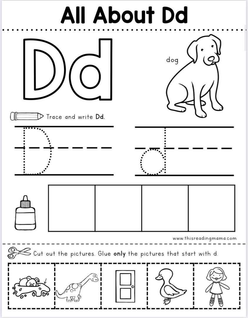 English Alphabet Worksheet for children preschoolers N,K1, K2 & P1 ...
