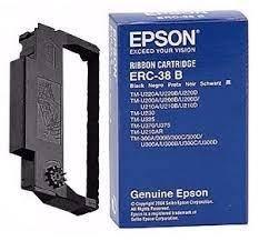 Epson Ribbon ERC38B Ribbon for POS Printer (Category: Printers, Scanners & Copiers) located in Manila. Submitted by cha.cha7 (Listing ID 1184953218, Image 1). Description: Epson ERC38B Ribbon for POS printer. (10pcs in a box).