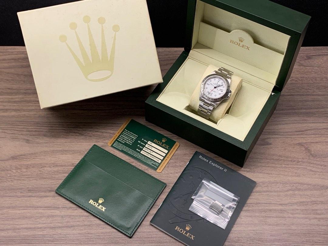 Explorer II Cal 3186 Polar Rolex 16570T Yr 2012 Collector Grade Box