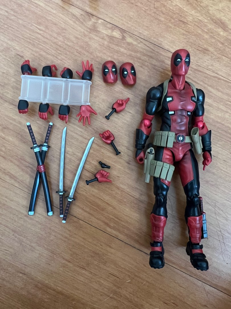 Figma Deadpool, 興趣及遊戲, 玩具& 遊戲類- Carousell