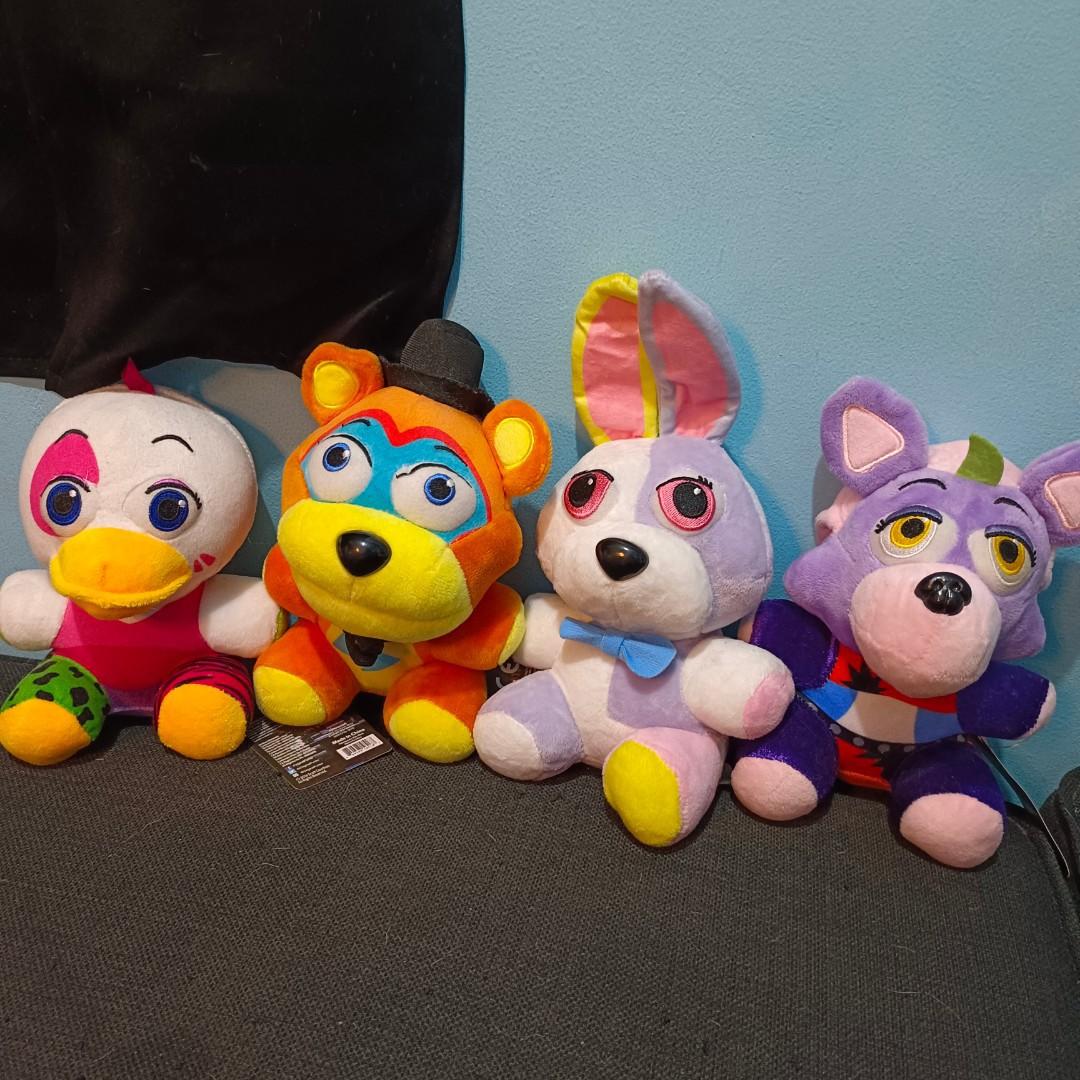 FNAF Five Nights at Freddy's Plushies Take All Bundle, Hobbies & Toys