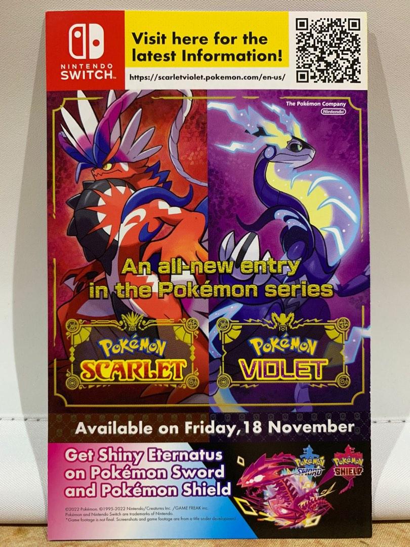 Free Pokemon Shiny Eternatus For Pokemon Sword And Shield Video Gaming Video Games Nintendo On Carousell