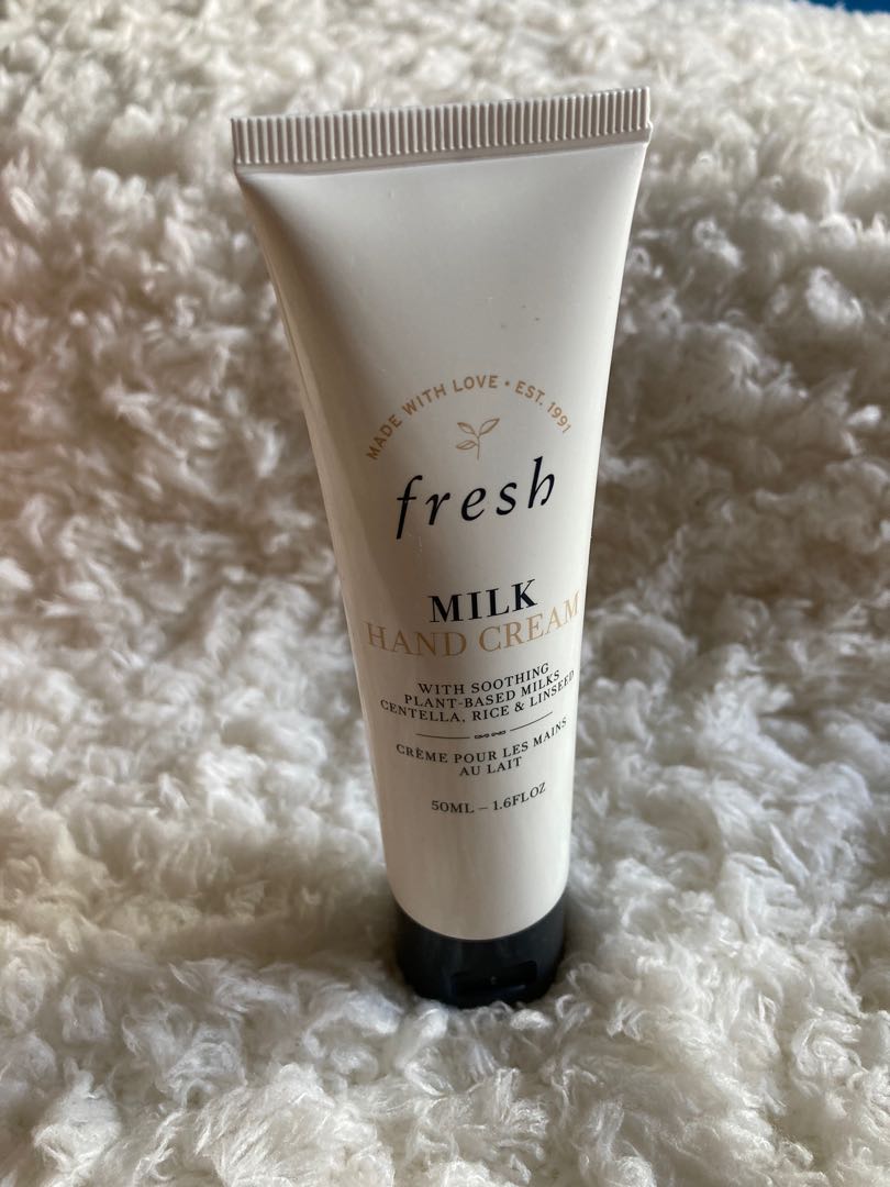 FRESH milk hand cream, Beauty & Personal Care, Hands & Nails on Carousell