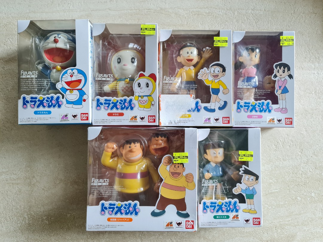 Full Set Doraemon Bandai Figuarts Zero, Hobbies & Toys, Toys & Games on