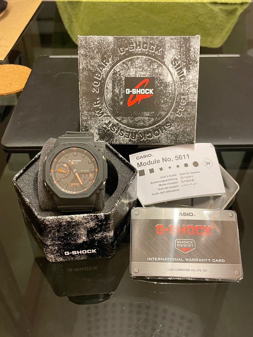 G shock black orange new arrivals