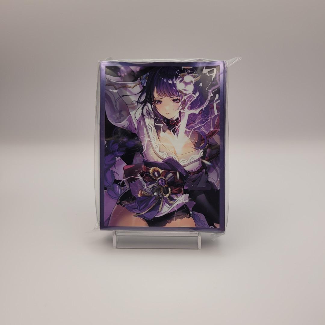 Genshin Impact Doujin Card Sleeves (Raiden, Ganyu, Ayaka, Eula, Hu Tao),  Hobbies & Toys, Toys & Games on Carousell
