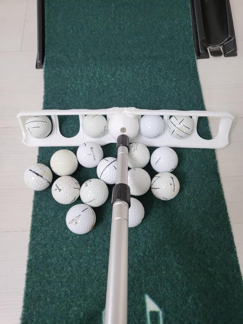 Golf Ball Rake Water Ball Picker Pond Ball Retriever with 6ball Head