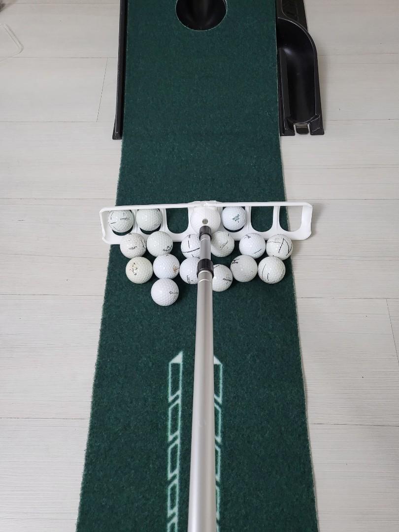 Golf Ball Rake Water Ball Picker Pond Ball Retriever with 6ball Head