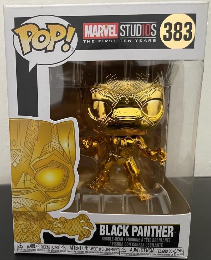 Black panther gold pop discount