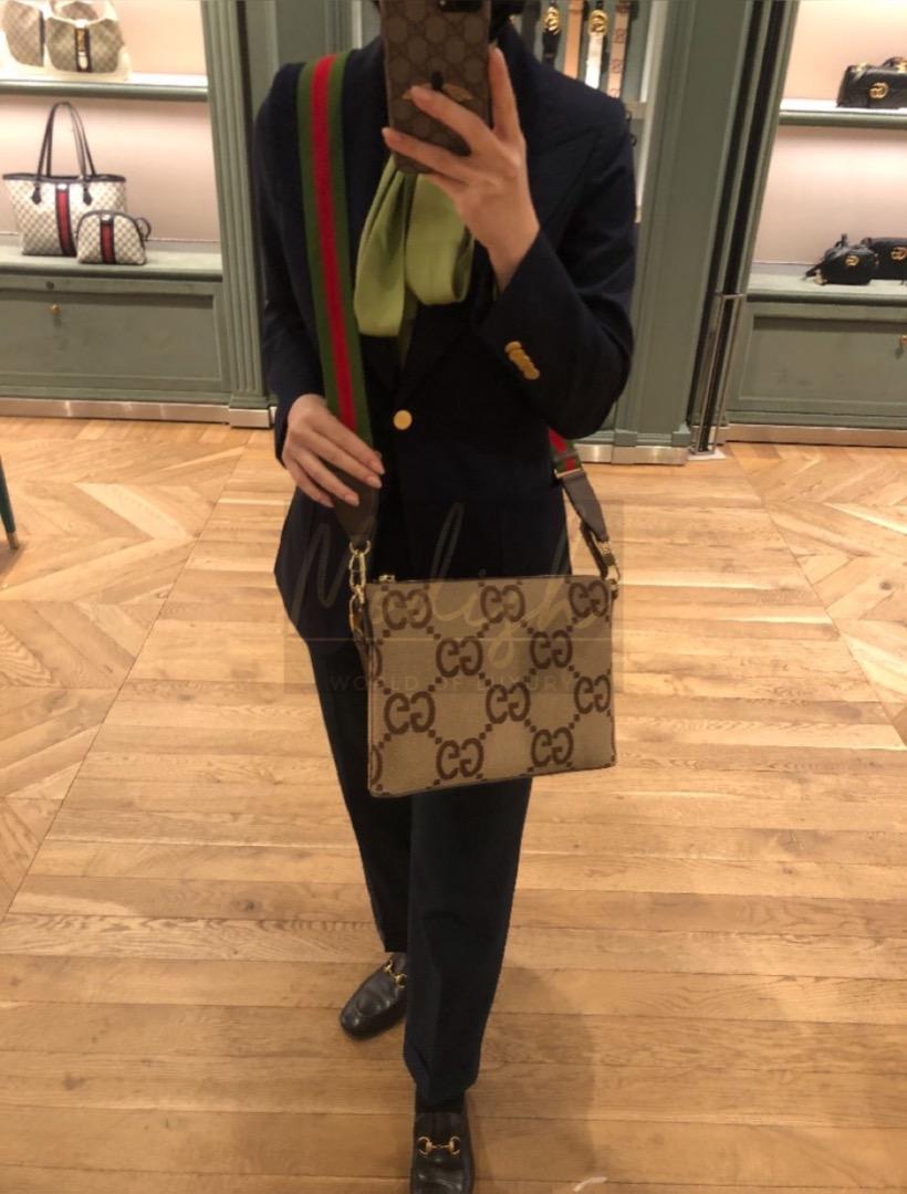Gucci Jumbo GG Messenger Bag, Women's Fashion, Bags & Wallets, Cross-body  Bags on Carousell