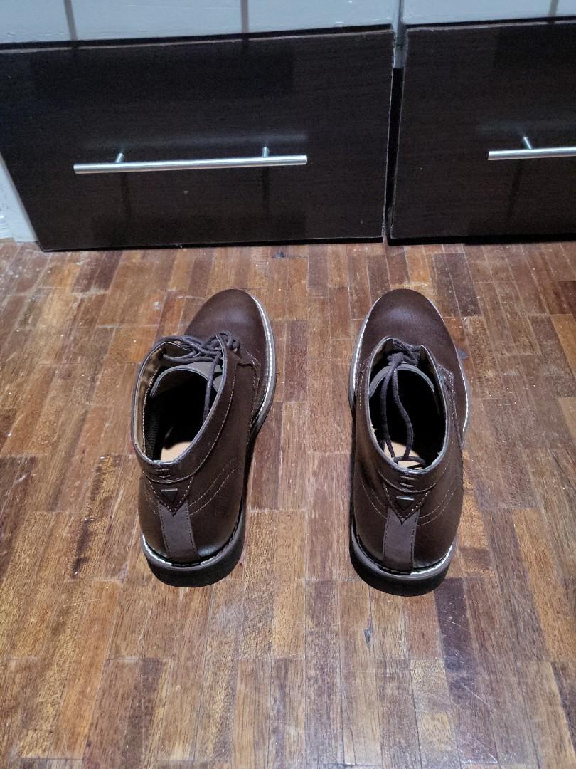 guess brown leather boots