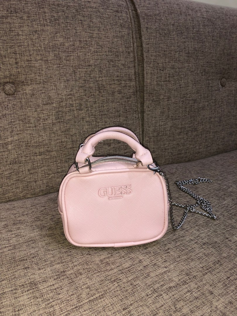 GUESS Harper Crossbody Bag (BLUSH), Women's Fashion, Bags & Wallets