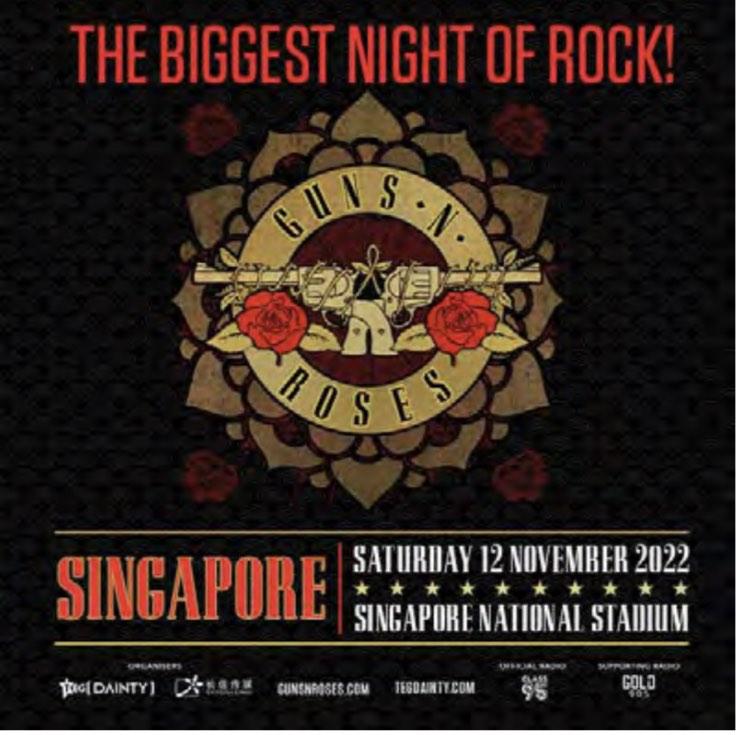 Guns n Roses General Standing ( 2 tix sale), Tickets & Vouchers, Event