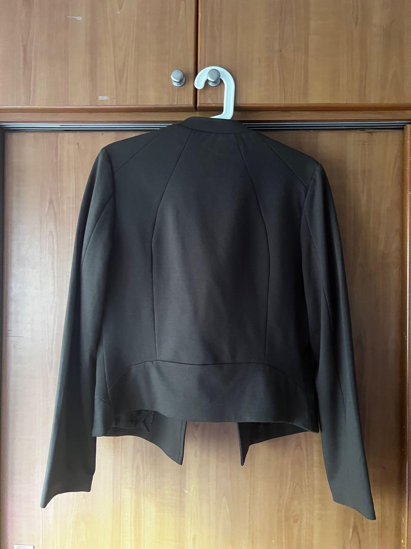 olive waterfall jacket
