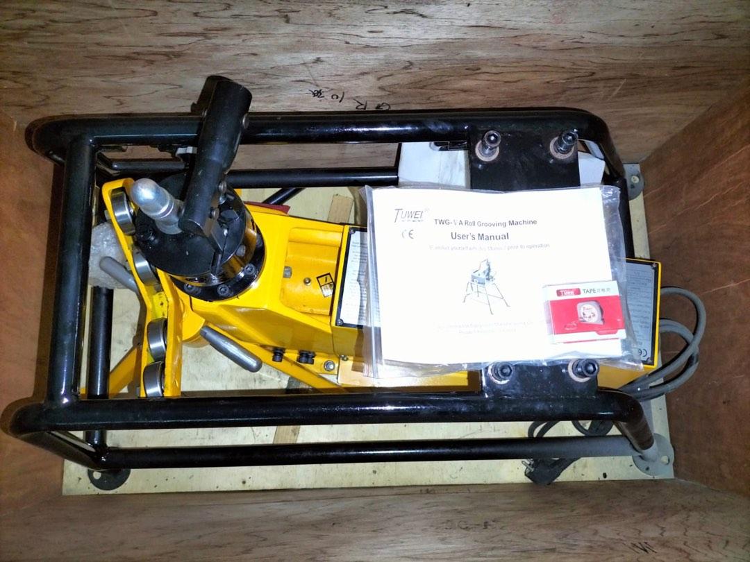 Tuwei Hole cutting tool grooving / tapping / pipe cutting machine