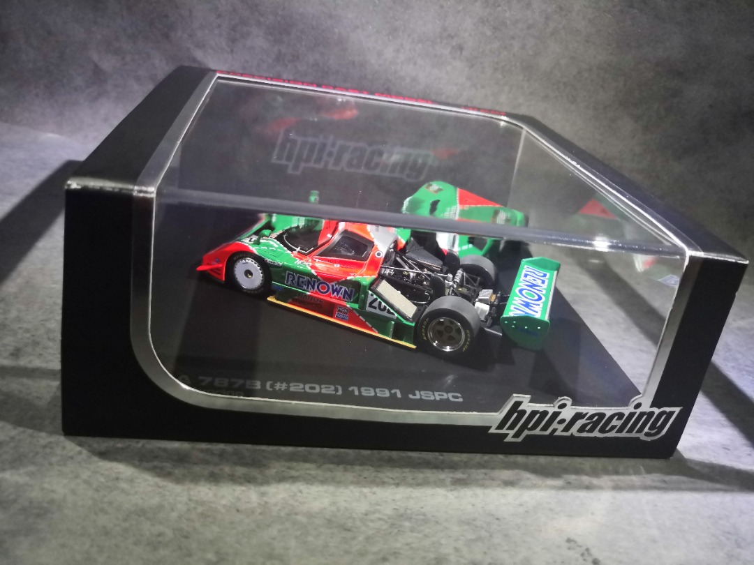 Hpi Racing 1/43 Mazda 787b (#202) 1991 JSPC 合金車模絕版