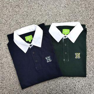 HUF 小標H刺繡 polo衫