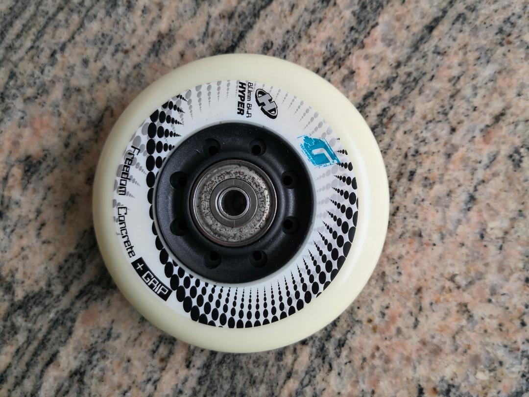 Hyper+G Freedom Concrete Wheels Rollerblade INLINE skate, Sports