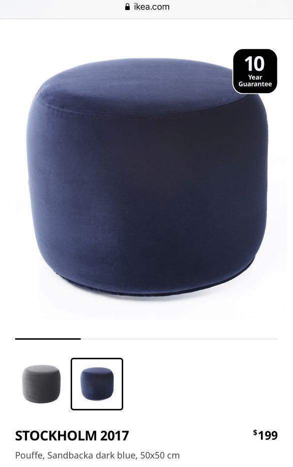 IKEA Ottoman, Furniture & Home Living, Furniture, Other Home Furniture