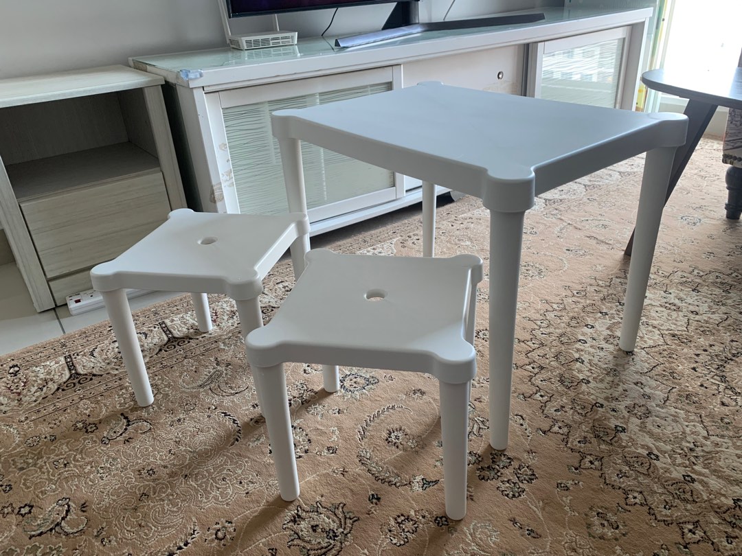Ikea UTTER Kids Tables Chairs