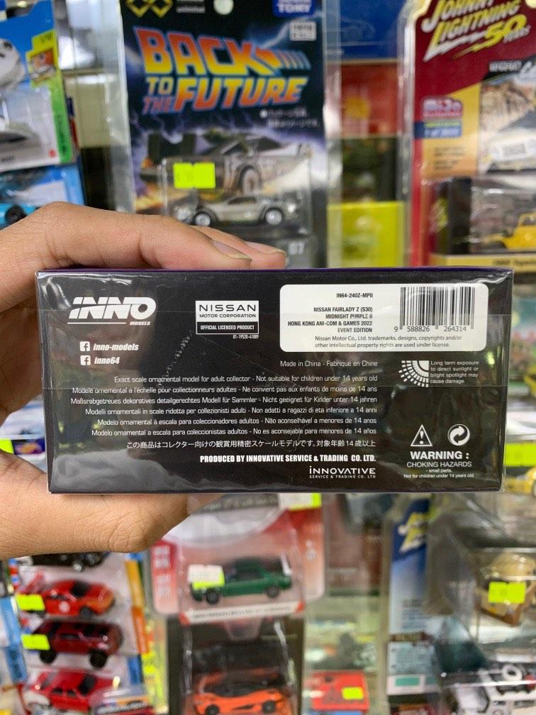 Inno64 1:64 Nissan Datsun Fairlady Z (S30) (Midnight Purple II 紫藍幻彩) (Ani-Com   Games Hong Kong 2022 Event Exclusive), 興趣及遊戲, 玩具 遊戲類- Carousell