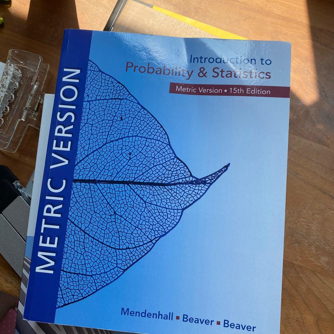 introduction to probability and statistics 15th edition , 興趣及