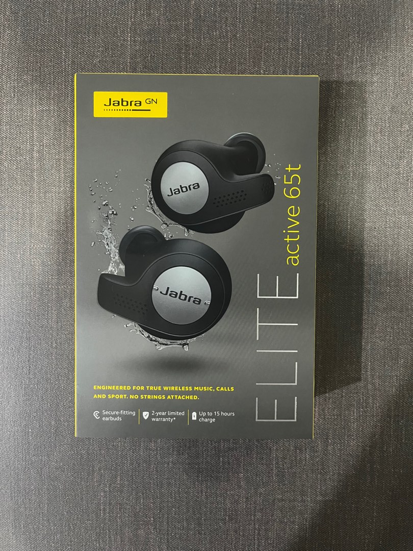 Jabra Elite Active 65T Wireless Earbuds Earphones With 1 Year Warranty