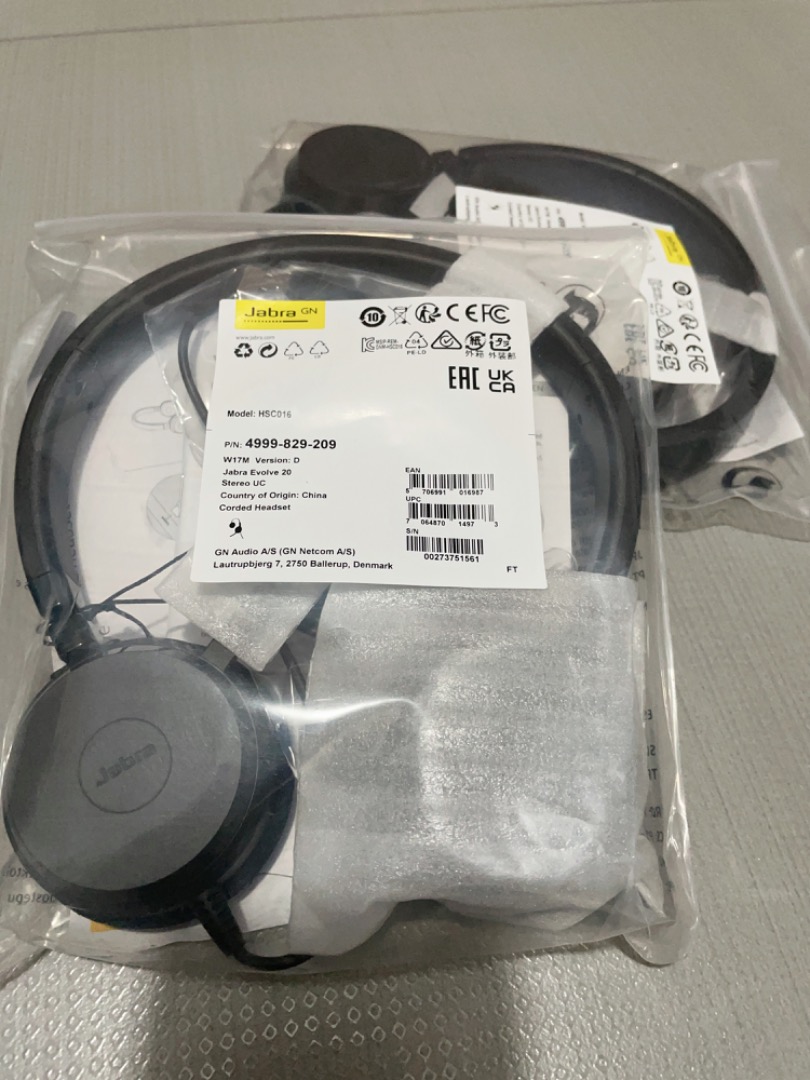 Jabra evolve20, Audio, Headphones & Headsets on Carousell