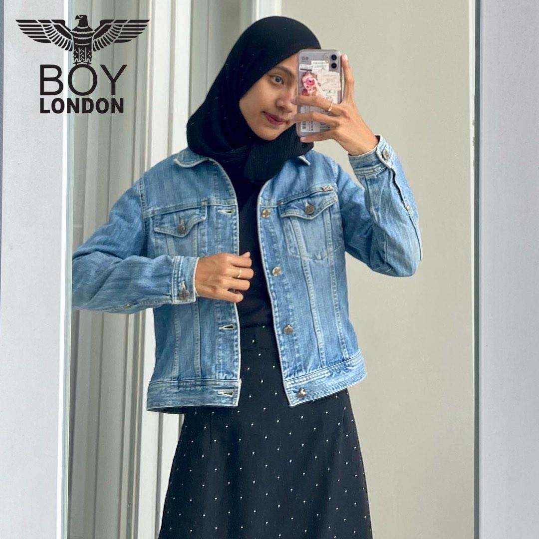 Jaket sales jeans boy