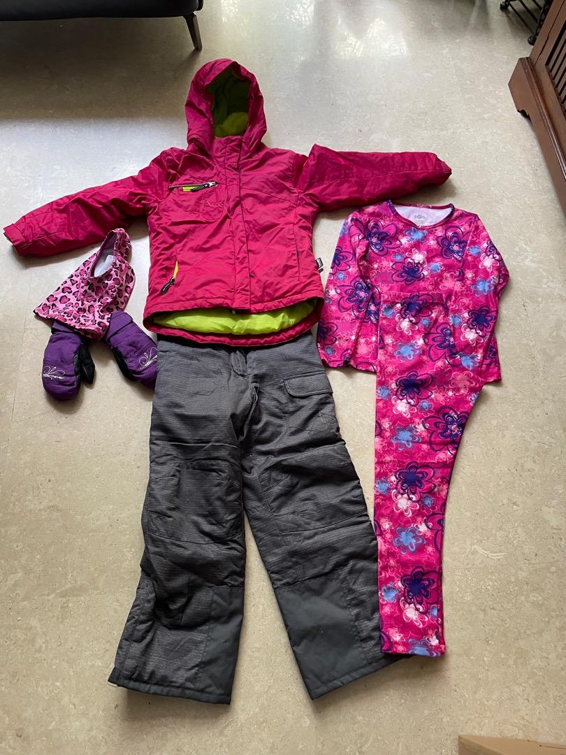 Girls size online 7 snow suit