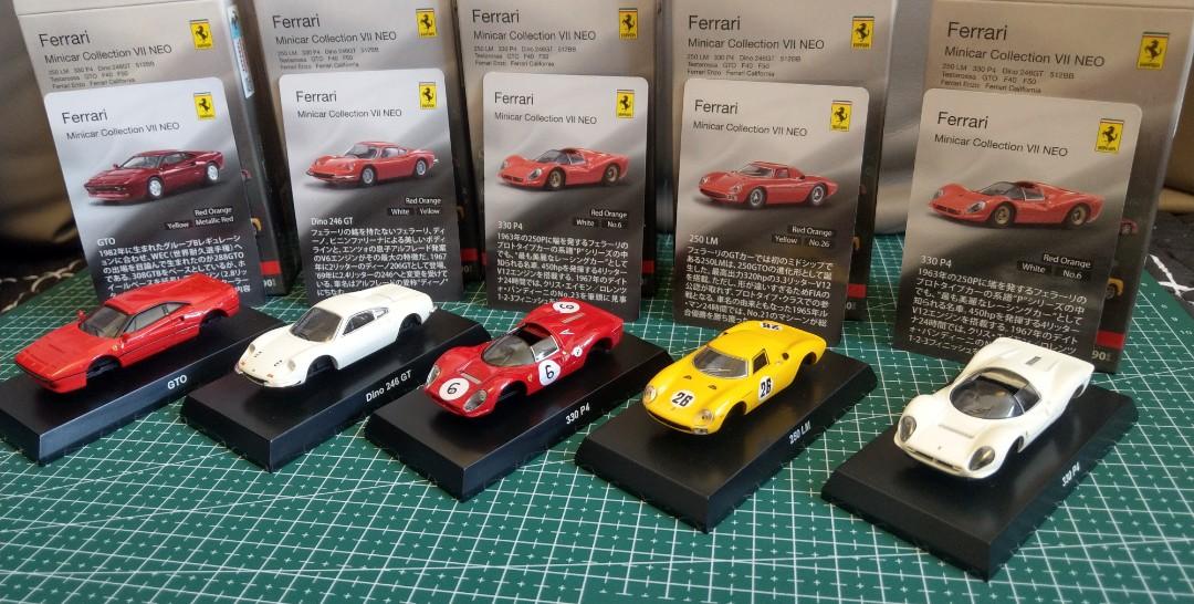 Kyosho 京商Ferrari Minicar Collection VII 7 neo 1/64 Dino 246 250