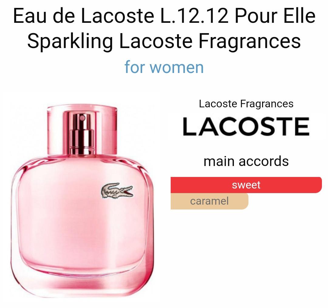 Lacoste pour elle sparkling 90ml clearance