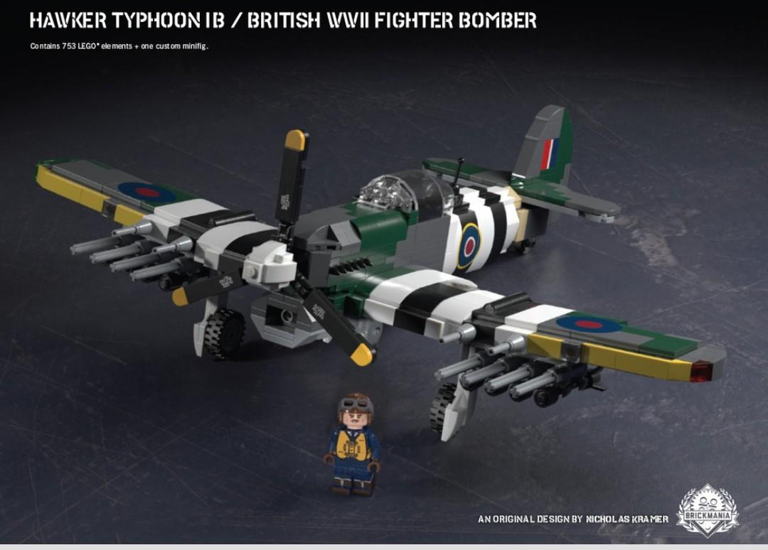 Brickmania bomber best sale