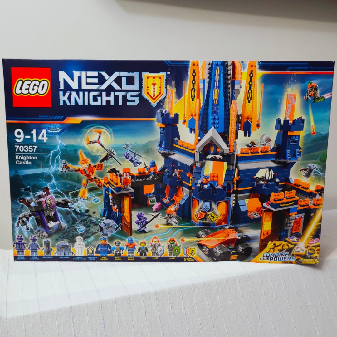 Lego Nexo Knights 70357 Knighton Castle NEW, Hobbies & Toys, Toys & Games  on Carousell
