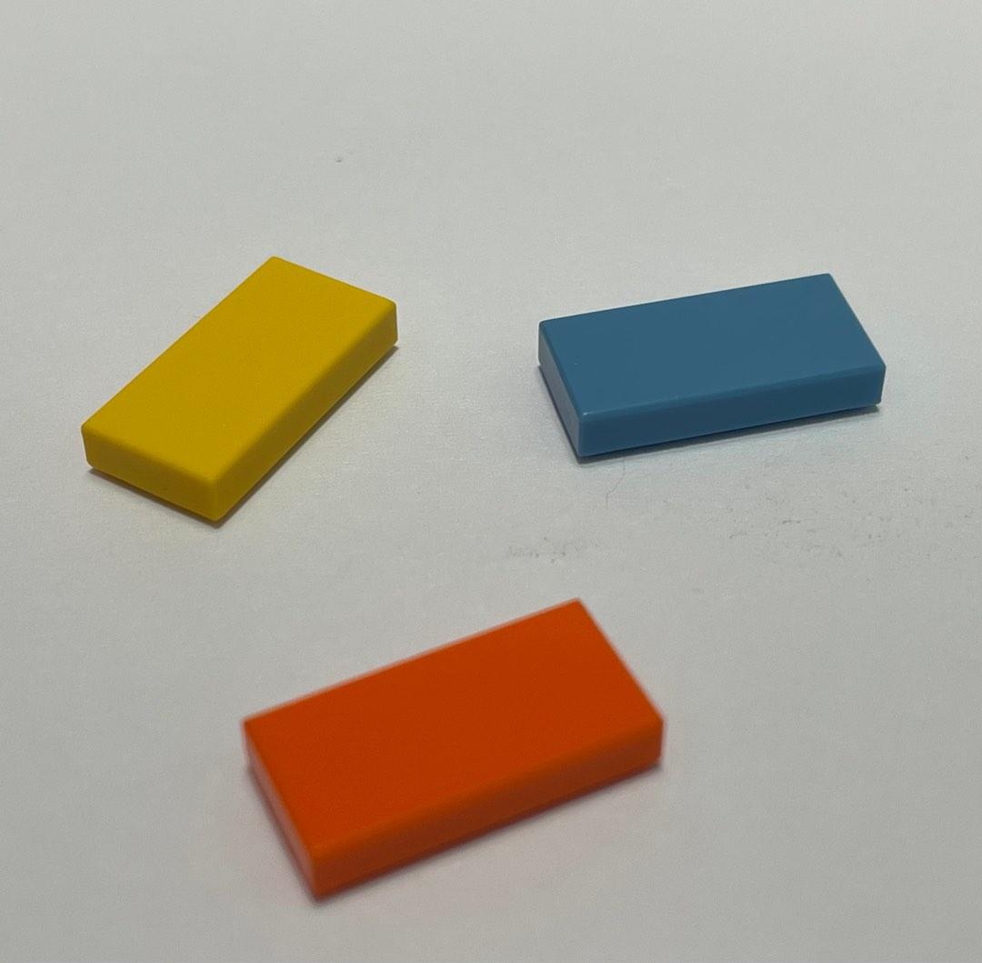 Lego plate 2x1 plain