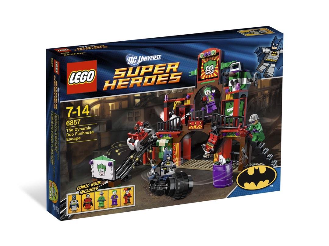 Lego Super Heroes 6857 The Dynamic Duo FunHouse Escape 76045 Kryptonite Interception Hobbies Toys Toys Games on Carousell