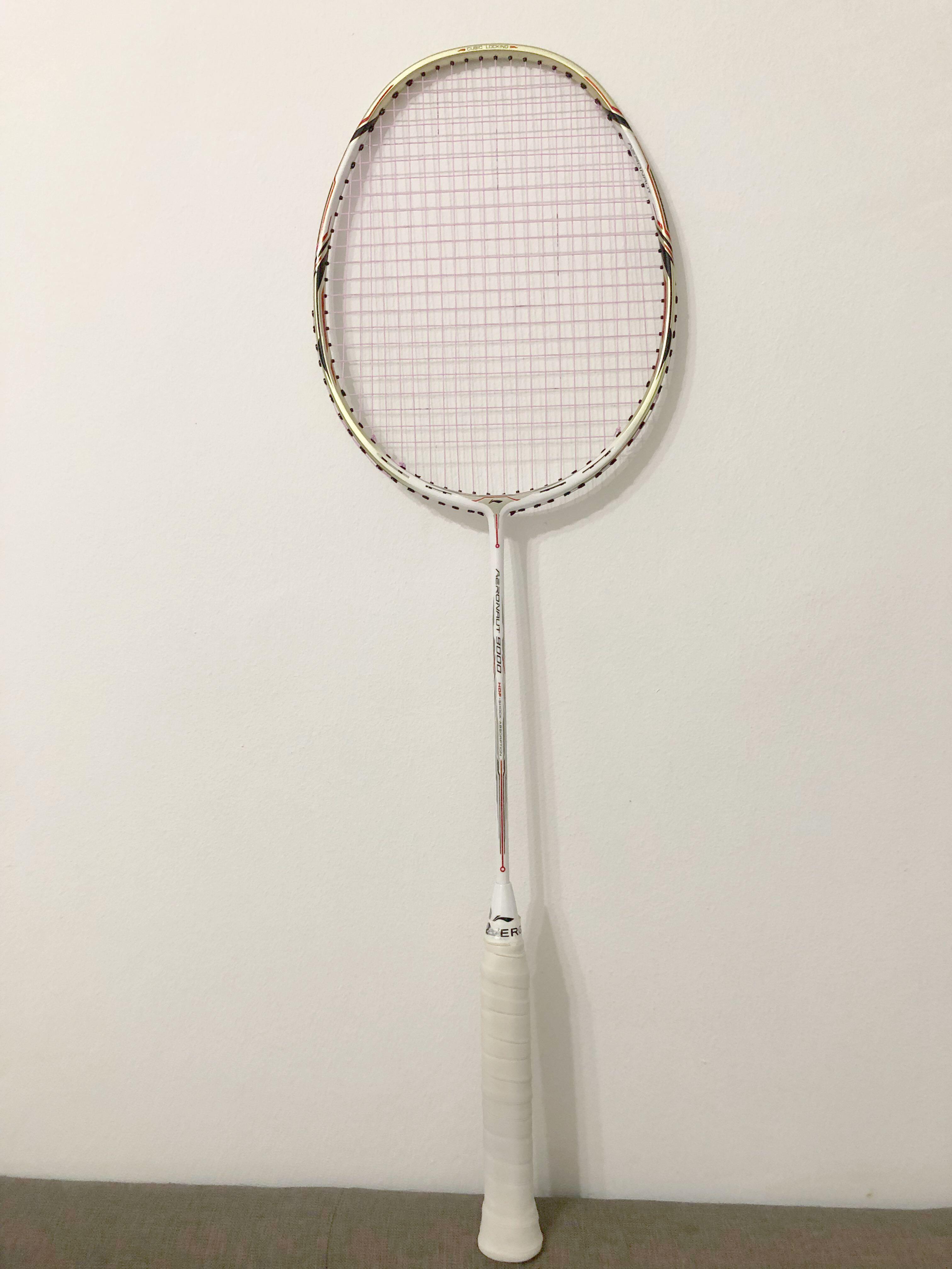 Li Ning Aeronaut 9000 badminton Racket, Sports Equipment, Sports ...