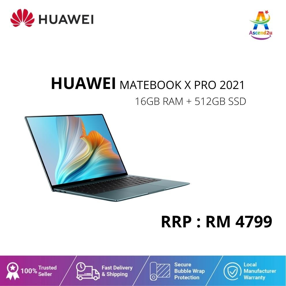 [LIMITED STOCK] HUAWEI MATEBOOK X PRO 2021 HUAWEI LAPTOP REDY STOCK