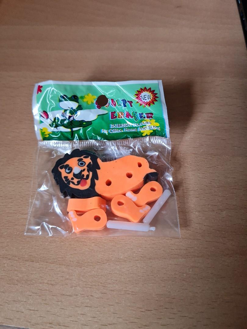 Lion eraser, Hobbies & Toys, Stationery & Craft, Stationery & School