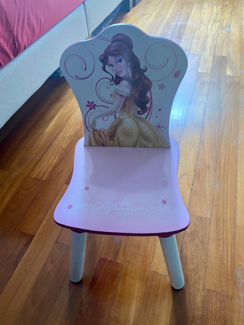 Lovely wooden princess chairs & table set, Babies & Kids, Baby Nursery