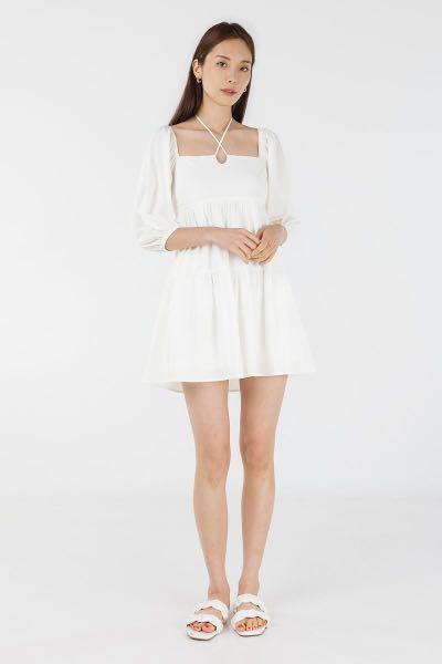 Lovet DARCY HALTER TIE STRING BABYDOLL DRESS #MADEBYLOVET (WHITE), Women's Fashion, Dresses & Sets, Dresses on Carousell Lovet DARCY HALTER TIE STRING BABYDOLL DRESS #MADEBYLOVET (WHITE), Women's Fashion, Dresses & Sets, Dresses on Carousell
