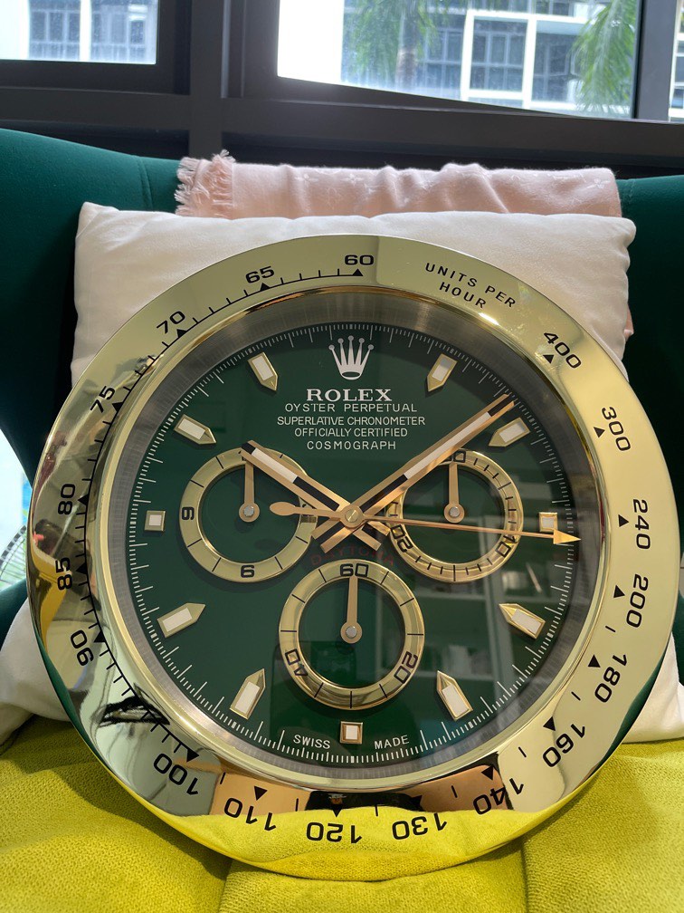 Rolex wall online clock amazon