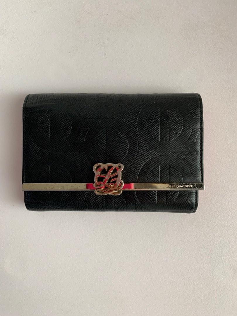 LQ Louis Quatorze Tri-Fold Wallet (Category: Wallets & Card holders) located in Mandaluyong City. Submitted by TheWeekendProject (Listing ID 1184926098, Image 1). Description: Louis Quatorze tri-fold wallet, medium size. Minor signs of usage outside. Inside is still in excellent condition. Lots of compartment and card slots. Will throw in a Michelle Pagett wallet (with coin purse, card & bill slots) and a men’s wallet too for free. See last photo