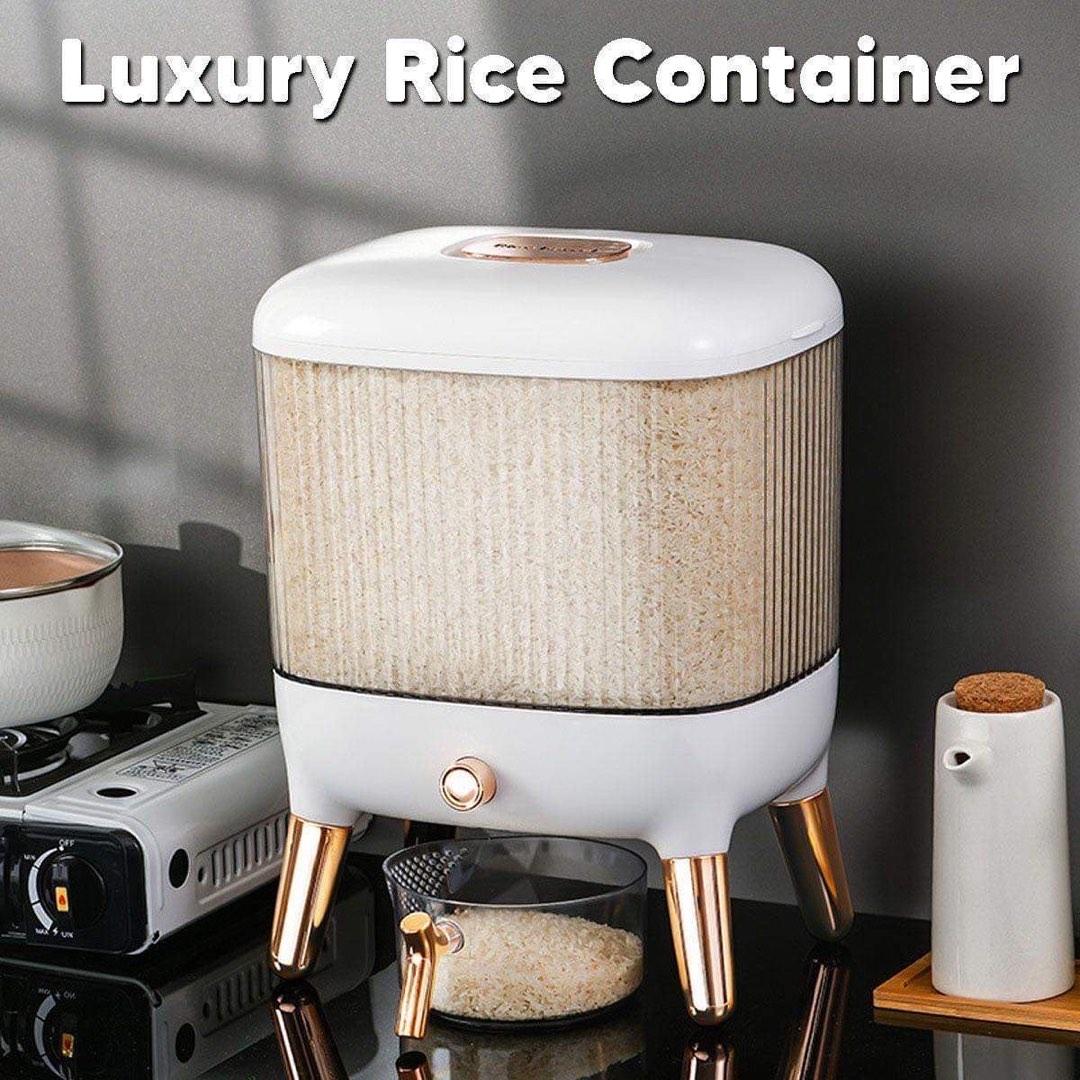 Luxury Rice Container (10 kgs) (Category: Food Organization & Storage) located in Quezon City. Submitted by tanyachoa (Listing ID 1184916963, Image 1). Description: .