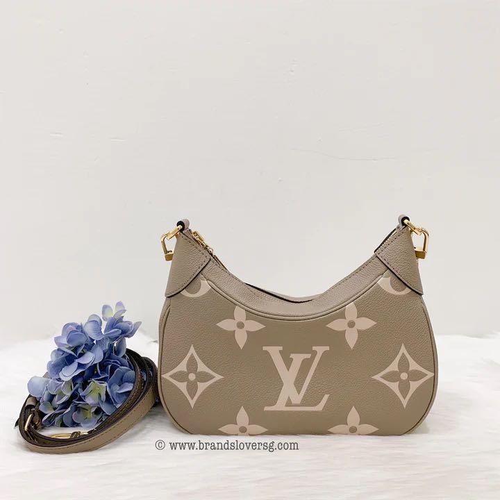 Louis Vuitton Bagatelle Rose Beige in Cowhide Leather with Gold