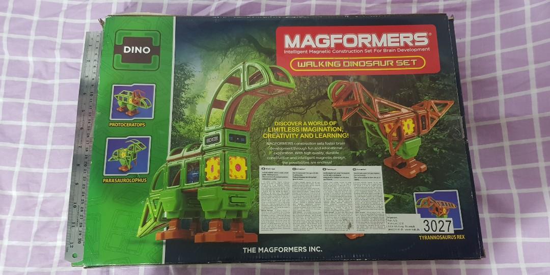 Magformers walking dinosaur on sale
