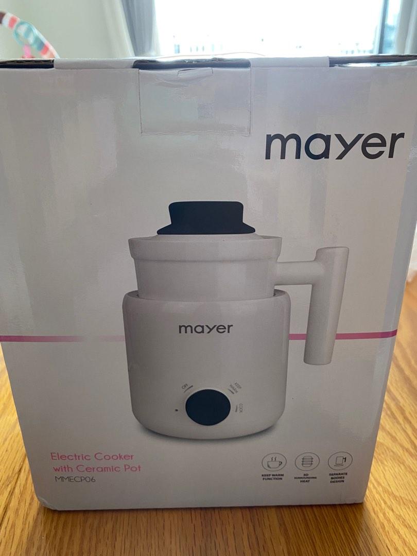 Mayer Electric Cooker with Ceramic Pot, TV & Home Appliances, Kitchen Appliances, Cookers on